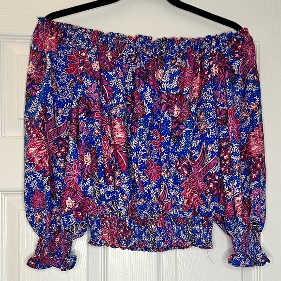 RACHEL Rachel Roy Tops - Floral Off the Shoulder Top NWOT